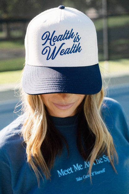 Health Is Wealth Hat