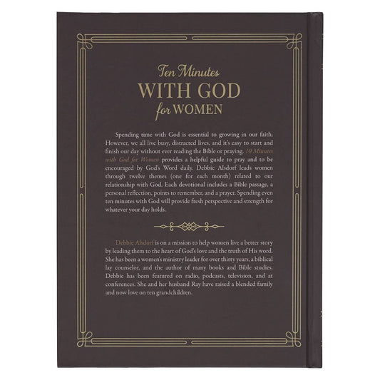 Devotional 10 Minutes with God for Women Hardcover